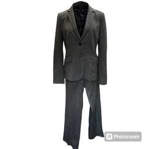 J Crew Herringbone Wide Leg Pantsuit - Size 4